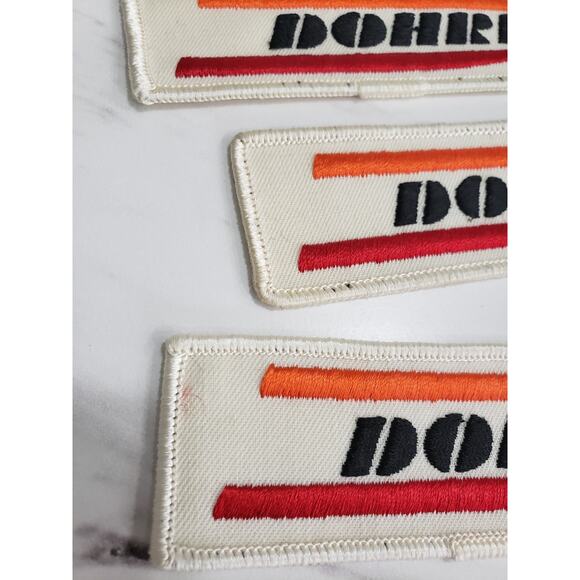 Dohrn Motor Freight Express Trucking Trucker Patch 80s Vintage Lot Of 3 - Picture 2 of 4